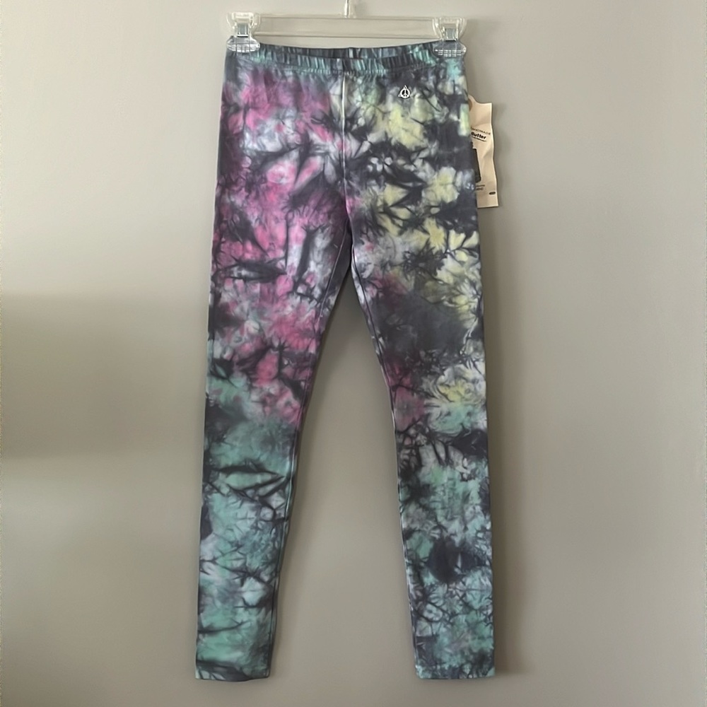 BUTTER SUPER SOFT Tie Dye Leggings - Big Kids - SZ M